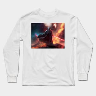 Dark Lord Sci-Fi Space Art Long Sleeve T-Shirt